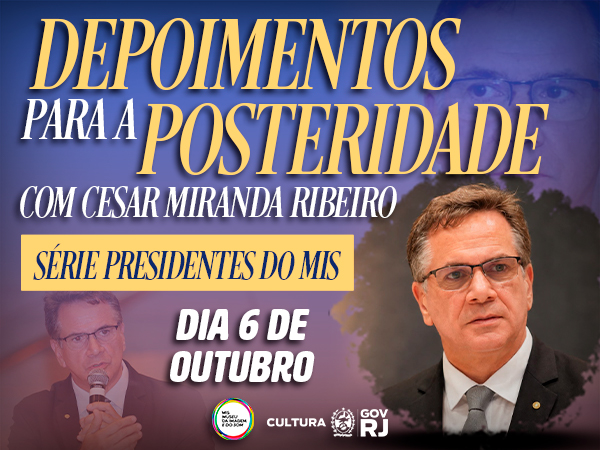 F.MIS registra trajetória de Cesar Miranda Ribeiro em Depoimento para a Posteridade
