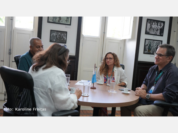 MIS RJ recebe visita de Marília Barbosa e de João Carlos Martins para diálogo sobre parcerias com o Renascença Clube.
