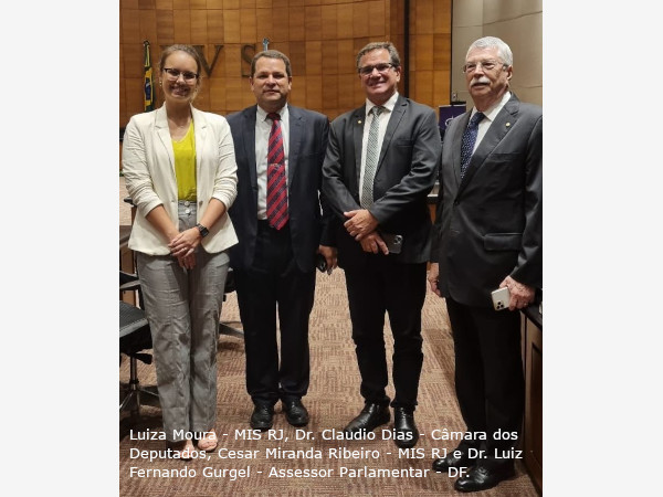 MIS RJ prestigia a posse da presidente, juíza Eunice Haddad da AMAERJ para o biênio 2024- 2025.