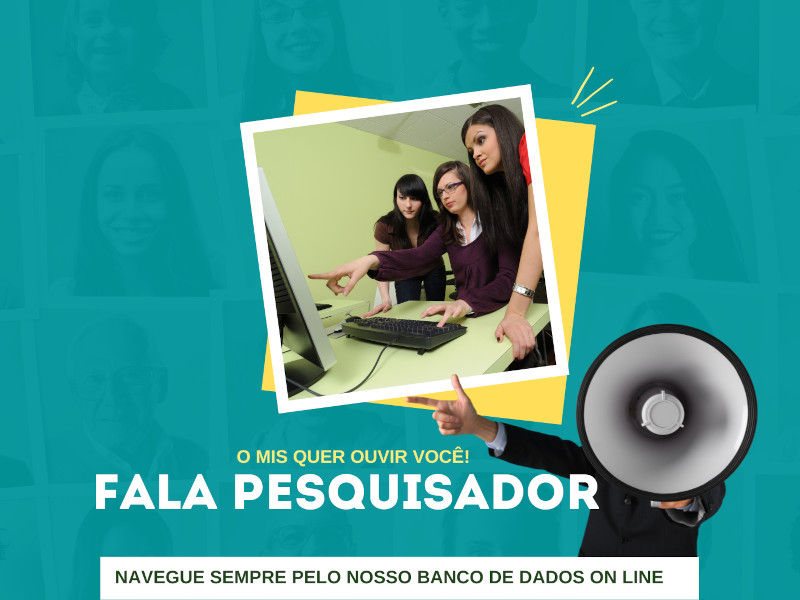 FALA PESQUISADOR...O MIS QUER OUVIR A SUA OPINIÃO!