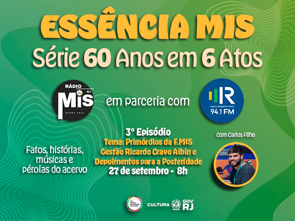 A gênese da Fundação MIS é destaque no “Essência MIS”