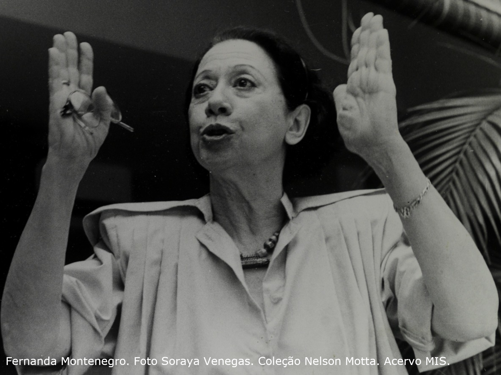 Fernanda Montenegro imortal na Academia Brasileira de Letras e no MIS RJ