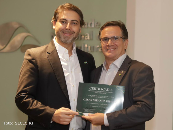 Presidente da F.MIS toma posse como Embaixador do Rio e reforça papel da cultura na promoção do Estado