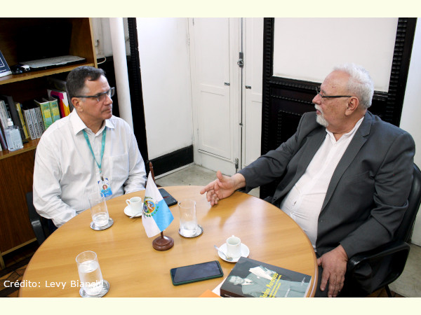 MIS RJ RECEBE A VISITA DO DIRETOR DO MUSEU DA IMAGEM E DO SOM DE ALAGOAS