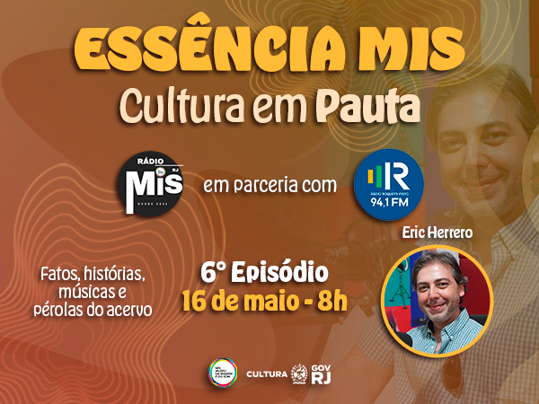 “Essência MIS – Cultura em Pauta” recebe Eric Herrero para conversa sobre música, gestão cultural e os bastidores do Theatro Municipal