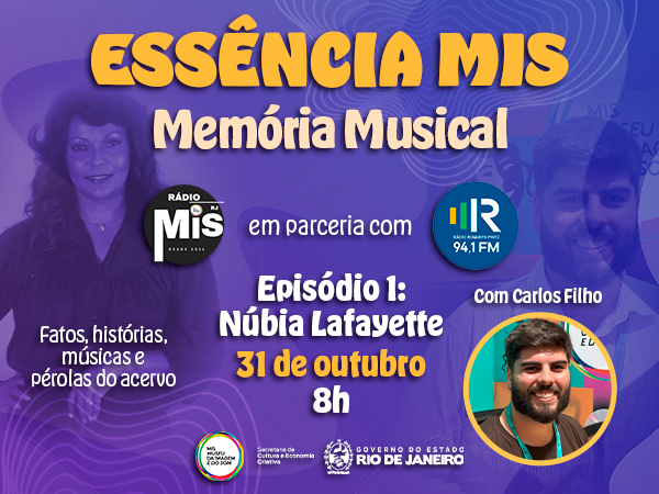 “Essência MIS - Memória Musical” estreia com homenagem à cantora Núbia Lafayette