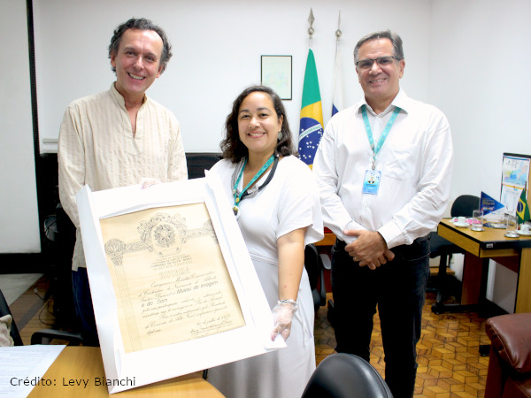 O MIS RJ RECEBEU A VISITA DO DIRETOR DO MUSEU CASA DE SANTOS DUMONT