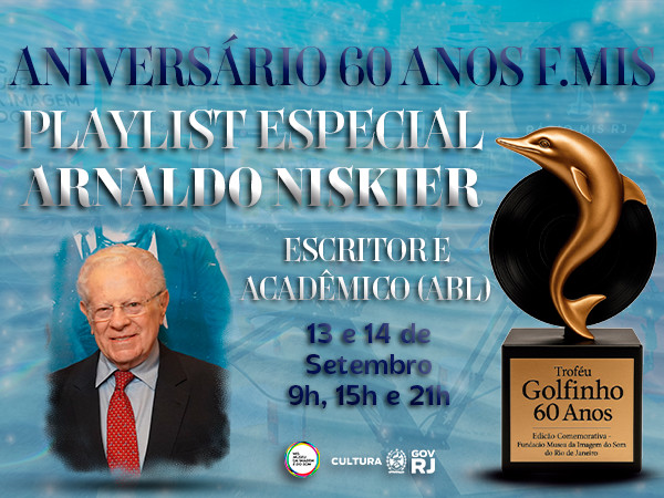 Arnaldo Niskier: letras, memória e um repertório autoral na Rádio MIS RJ