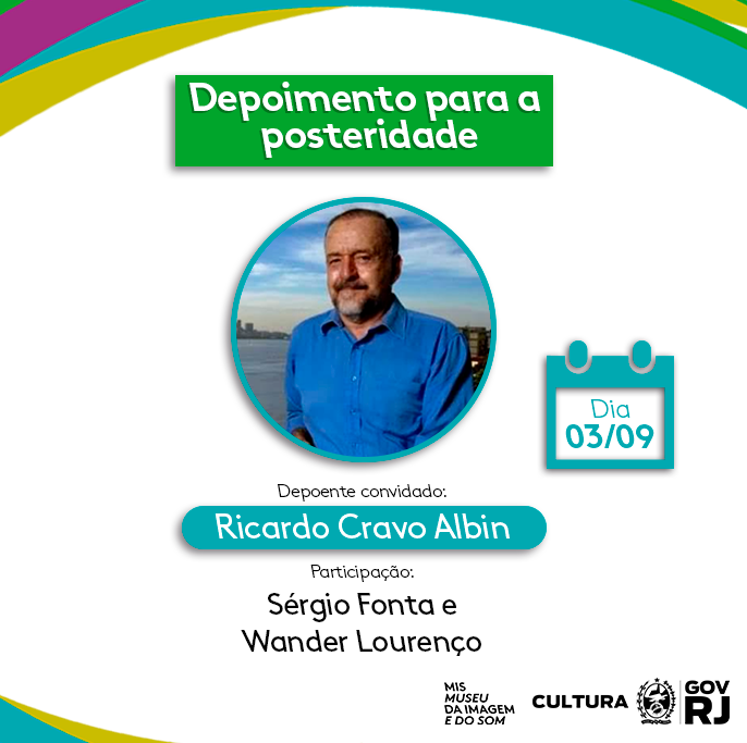 Aniversário do MIS celebra Ricardo Cravo Albin! O criador do Depoimento para a Posteridade eterniza sua história e seus sonhos.