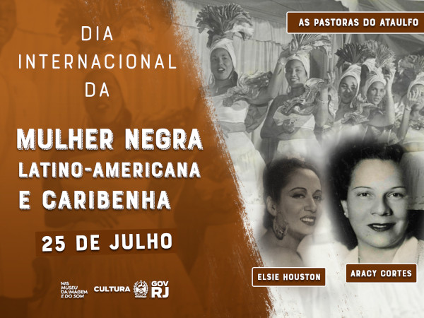 MIS RJ SAÚDA COM MÚSICA A MULHER NEGRA LATINO-AMERICANA E CARIBENHA!