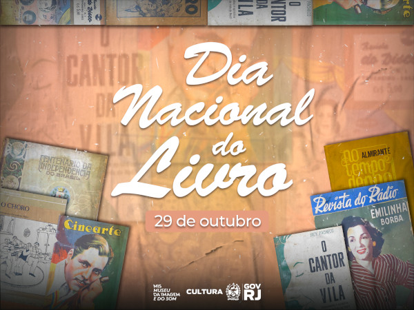 HOJE É DIA NACIONAL DO LIVRO!