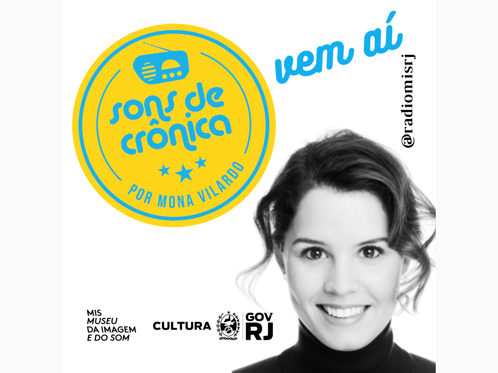 DIA 22 DE SETEMBRO ESTREIA SONS DE CRÔNICA COM MONA VILARDO