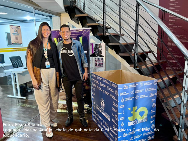 F.MIS é ponto oficial de doações da campanha Natal RioSolidario 2025
