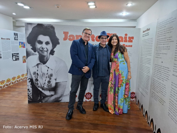 Exposição “JANETE CLAIR 100 ANOS – A USINEIRA DOS SONHOS”, é inaugurada no MIS RJ com a participação dos filhos, amigos e fãs!