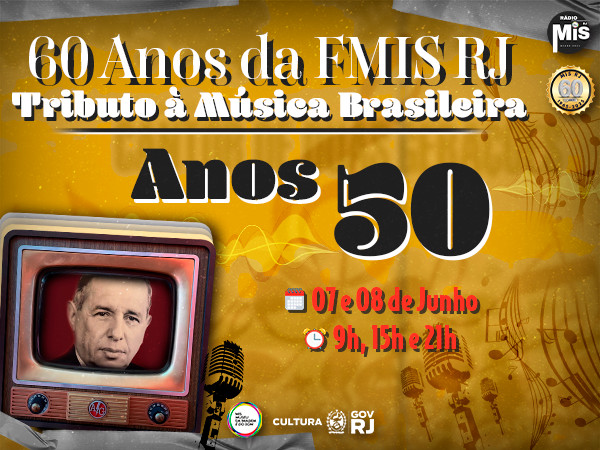 Anos 50 em ondas sonoras: Rádio MIS RJ celebra marcos da comunicação e da música