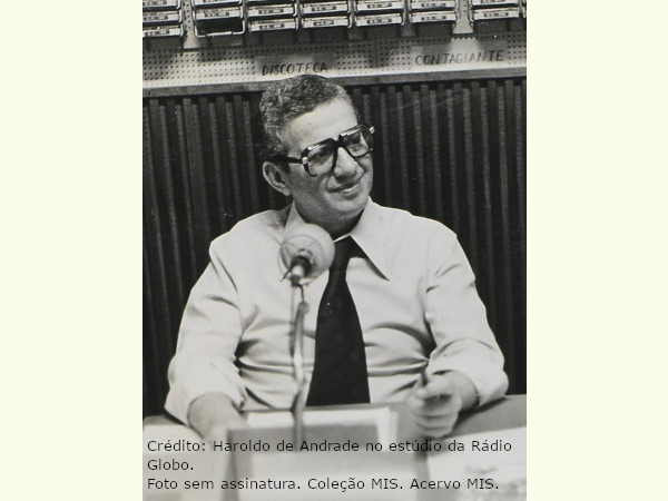 HAROLDO DE ANDRADE: A HOMENAGEM DO MIS RJ A UM COMUNICADOR INESQUECÍVEL!