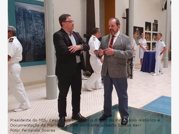 Presidente do MIS RJ e autoridades participam da cerimônia de Abertura das Atividades Culturais da Marinha