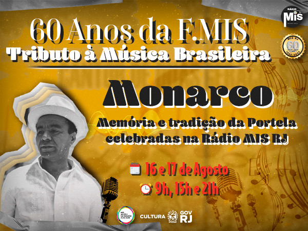 Monarco: Memória e tradição da Portela celebradas na Rádio MIS RJ