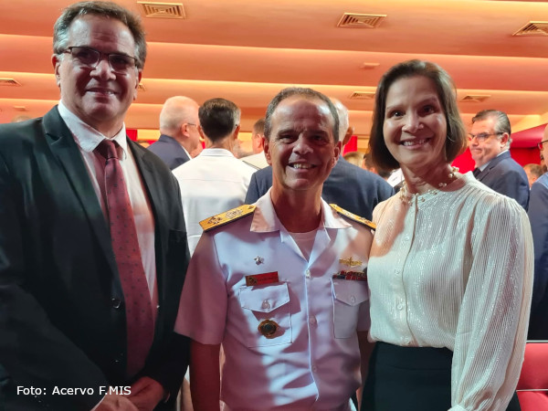 Presidente da F.MIS participa de evento da Marinha na Academia Brasileira de Letras em homenagem aos 80 anos do fim da Segunda Guerra Mundial