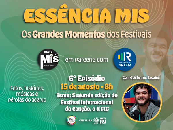 “Essência MIS - Os Grandes Momentos dos Festivais” revisita a segunda edição do Festival Internacional da Canção