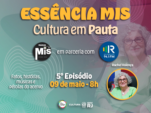 “Essência MIS – Cultura em Pauta” recebe Rachel Valença para conversa sobre literatura, samba e memória cultural
