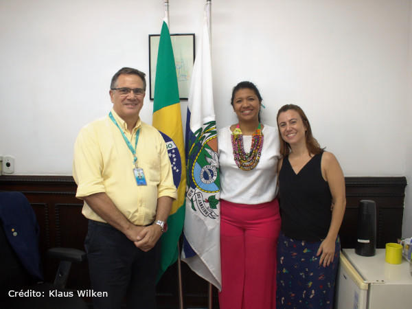 Coordenadora do festival de cinema mais antigo da América Latina conhece instalações do MIS RJ na Lapa