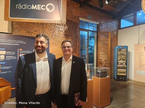 MIS RJ NA INAUGURAÇÃO DA EXPOSIÇÃO "RÁDIO SOCIEDADE: 100 ANOS DE RÁDIO NO BRASIL"