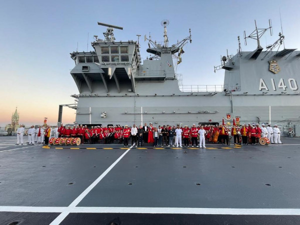 UMA GRAVAÇÃO INÉDITA DO MIS RJ NO MAIOR NAVIO DA MARINHA DO BRASIL