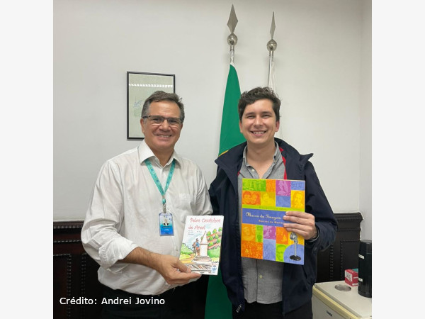 MIS RJ RECEBE PREFEITO DE AREAL, GUTINHO BERNARDES