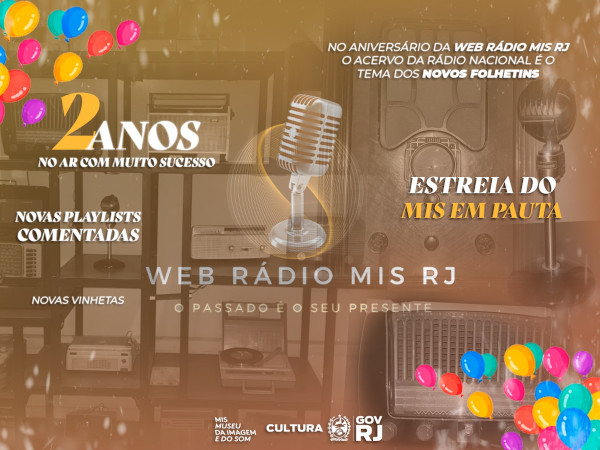 WEB RÁDIO MIS RJ! DOIS ANOS DE SUCESSO NO AR!