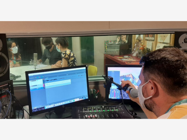 GRAVAÇÃO DO FREQUÊNCIA MIS NO ESTÚDIO DA SECEC RJ