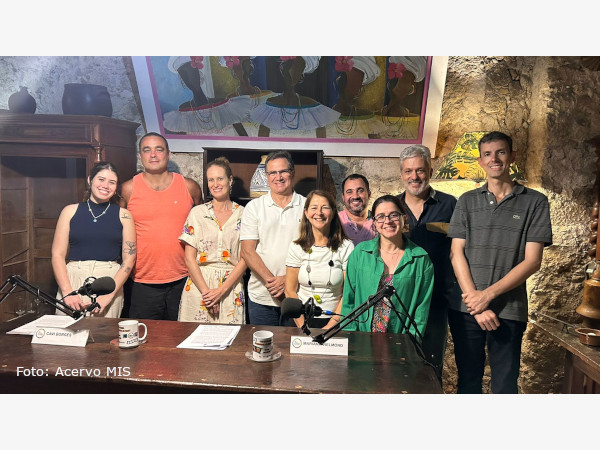 Casarão histórico do século 18, cenário para a gravação da Série Especial “O legado de José Wilker para o Cinema Brasileiro”, do MIS RJ