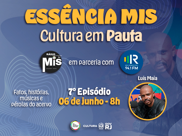 “Essência MIS – Cultura em Pauta” recebe Luís Maia para conversa sobre cinema, memória e os caminhos da criação artística