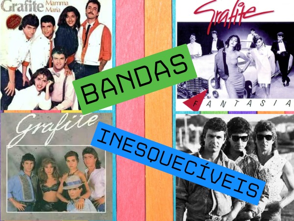 Projeto Bandas Inesquecíveis na Fundação  MIS: Homenagem à Banda Grafite dos  anos 80