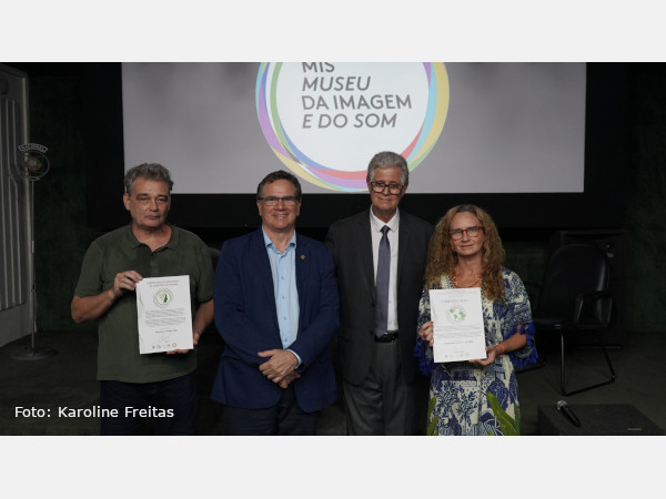 Sala Glauber Rocha conquista selos de sustentabilidade em noite de CineMIS